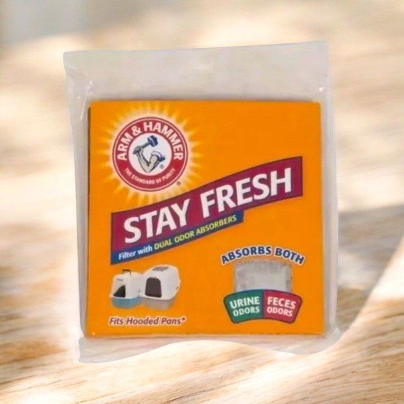 Arm & Hammer Universal Fresh Pet Litter Filter For Large & Jumbo Hooded New - Picture 1 of 8